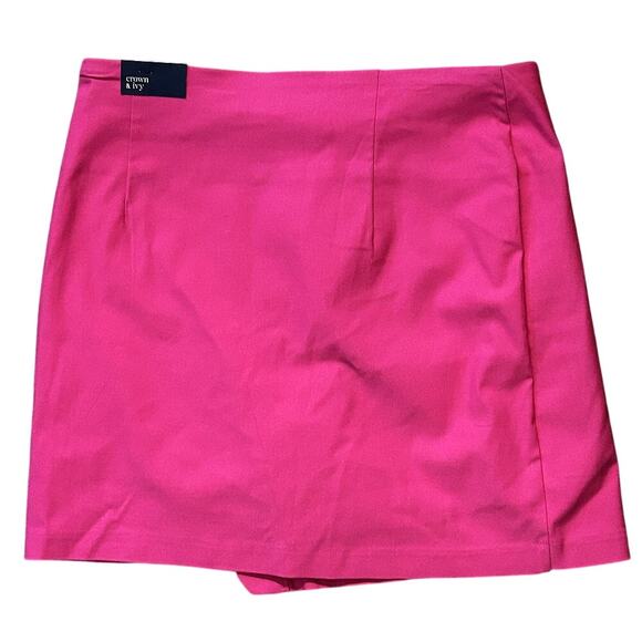 NWT Crown & Ivy Pink Pop Scallop Millennium Skort 4 - Picture 5 of 7